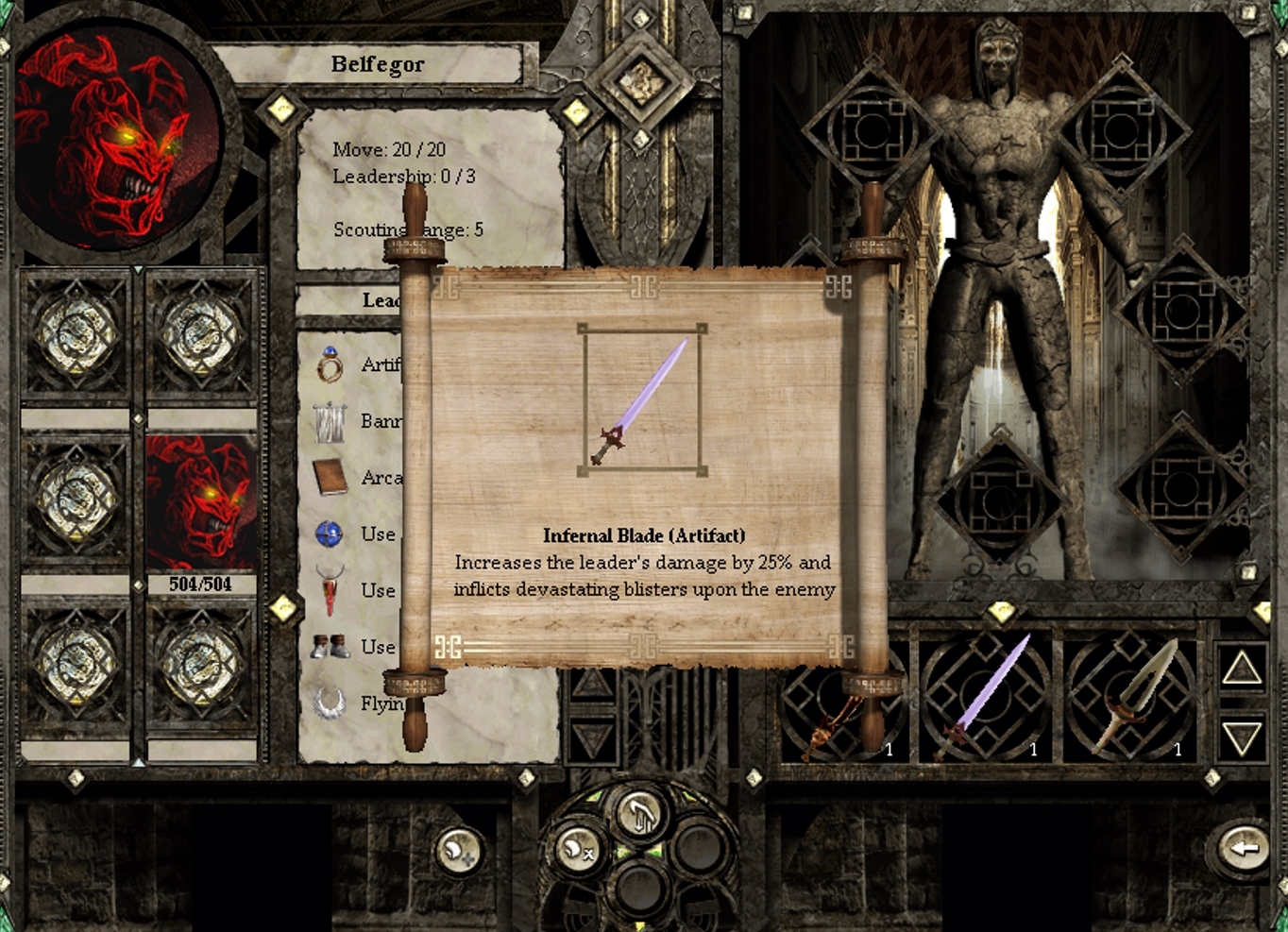 d2rote lazy mod for <b>disciples</b> ii rise of the elves, infernal blade 6, image...