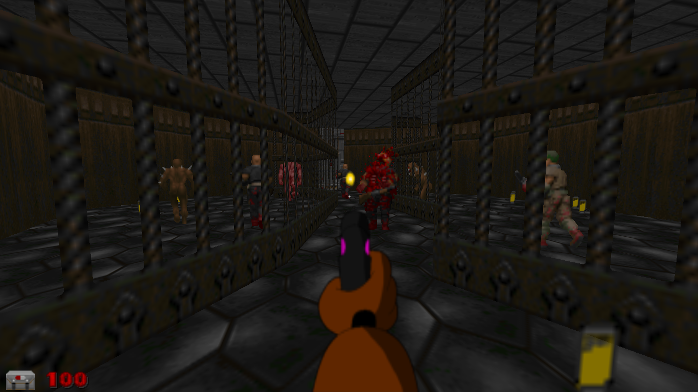 Image 2 - Freddy in Space: FNaF World themed mod for DOOM and DOOM II for Doom  II - ModDB