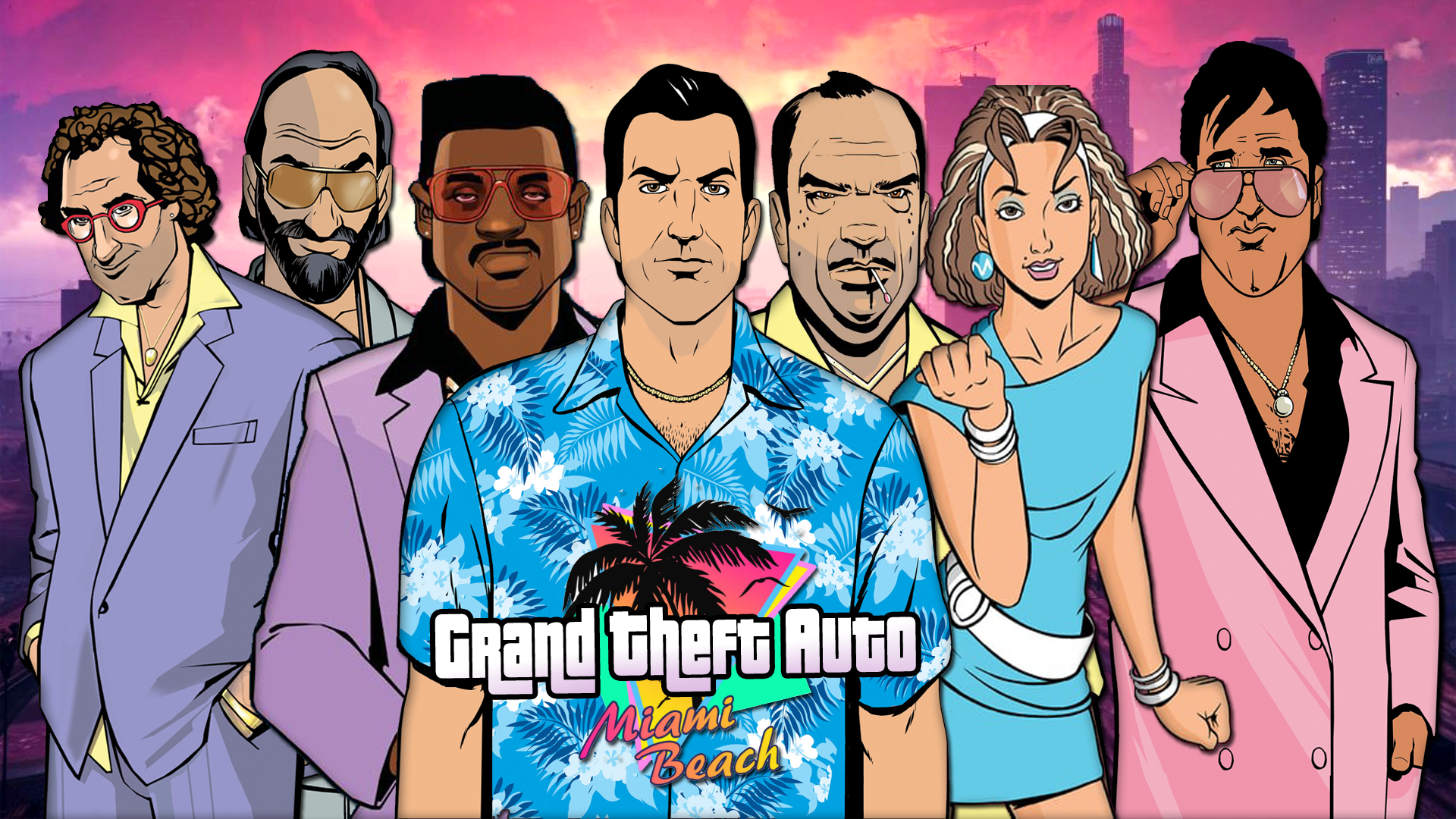 Gta vi. Grand Theft auto: vice City 2. Картина ГТА вай Сити. Стиль ГТА Вайс Сити. Вечеринка в стиле ГТА Вайс Сити.