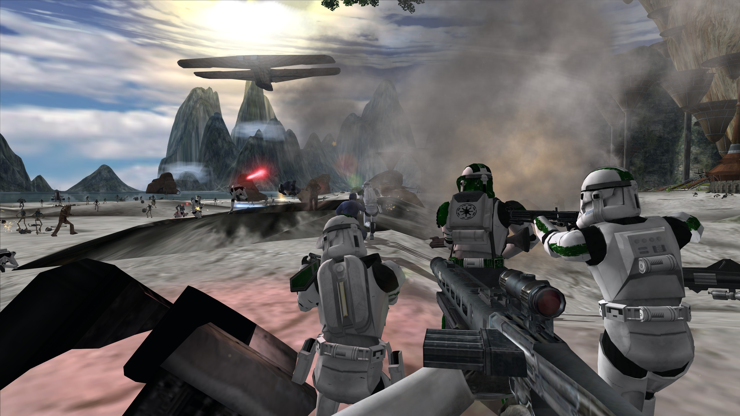 star wars battlefront 2 hd mod maps