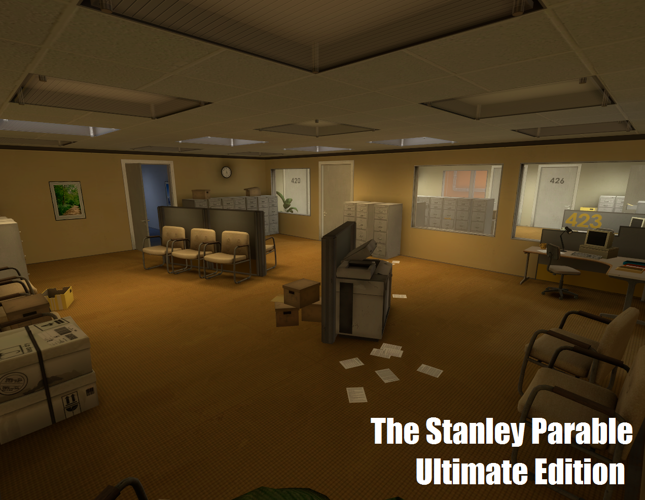 The stanley parable карта майнкрафт пе