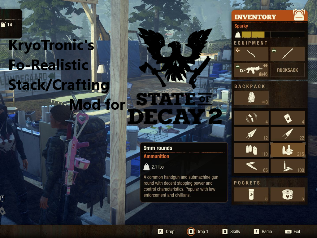 state of decay 2 mod tool backpacks