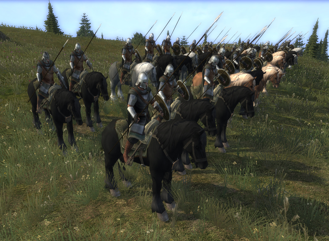 New horse model for northmen factions image - Third Age Total War ...