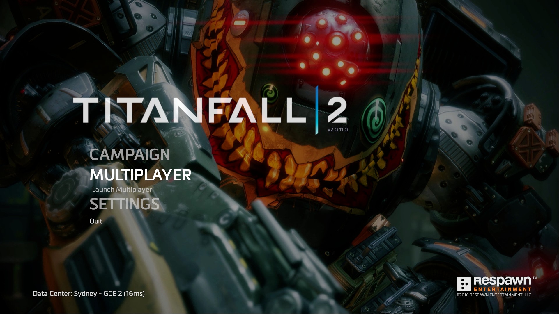 Multiplayer Screen - Titanfall 2