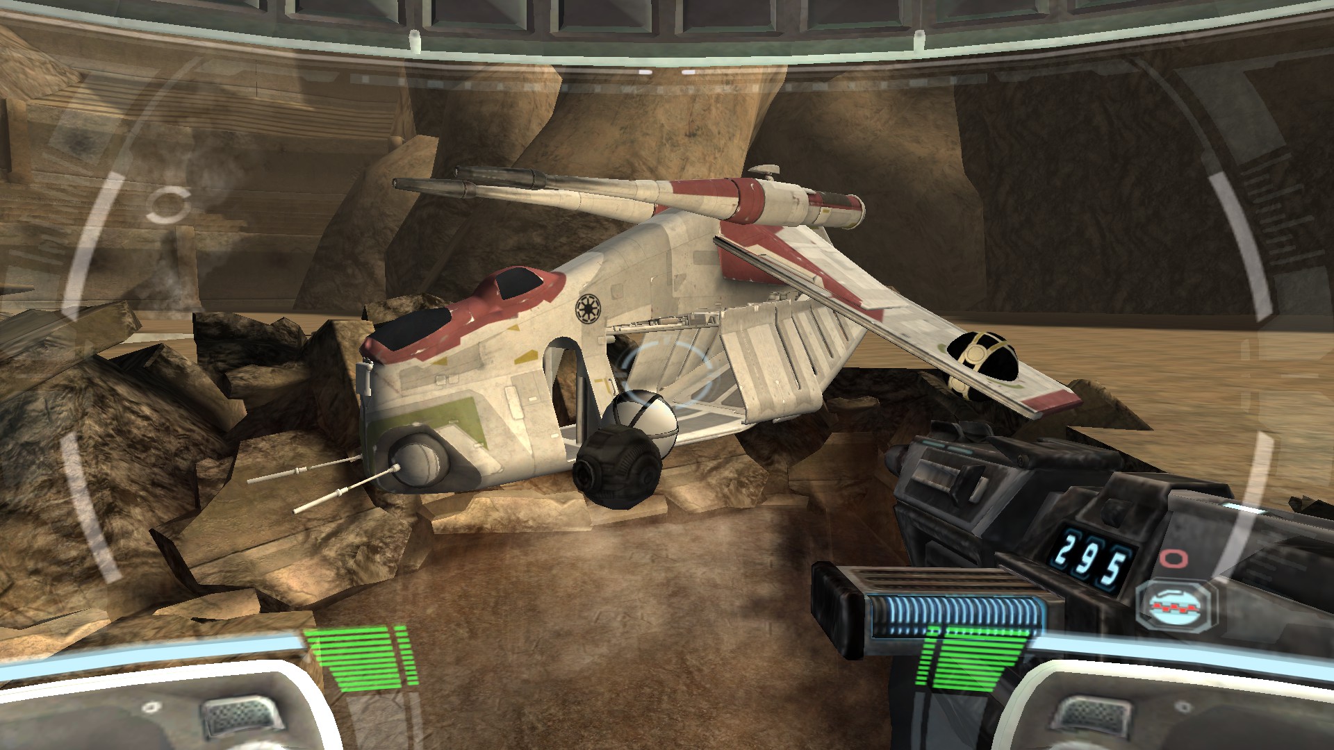 Star Wars on sale gunship, cannon, and 16 republic commando