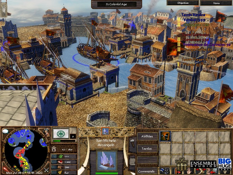age of empires iii multiplayer