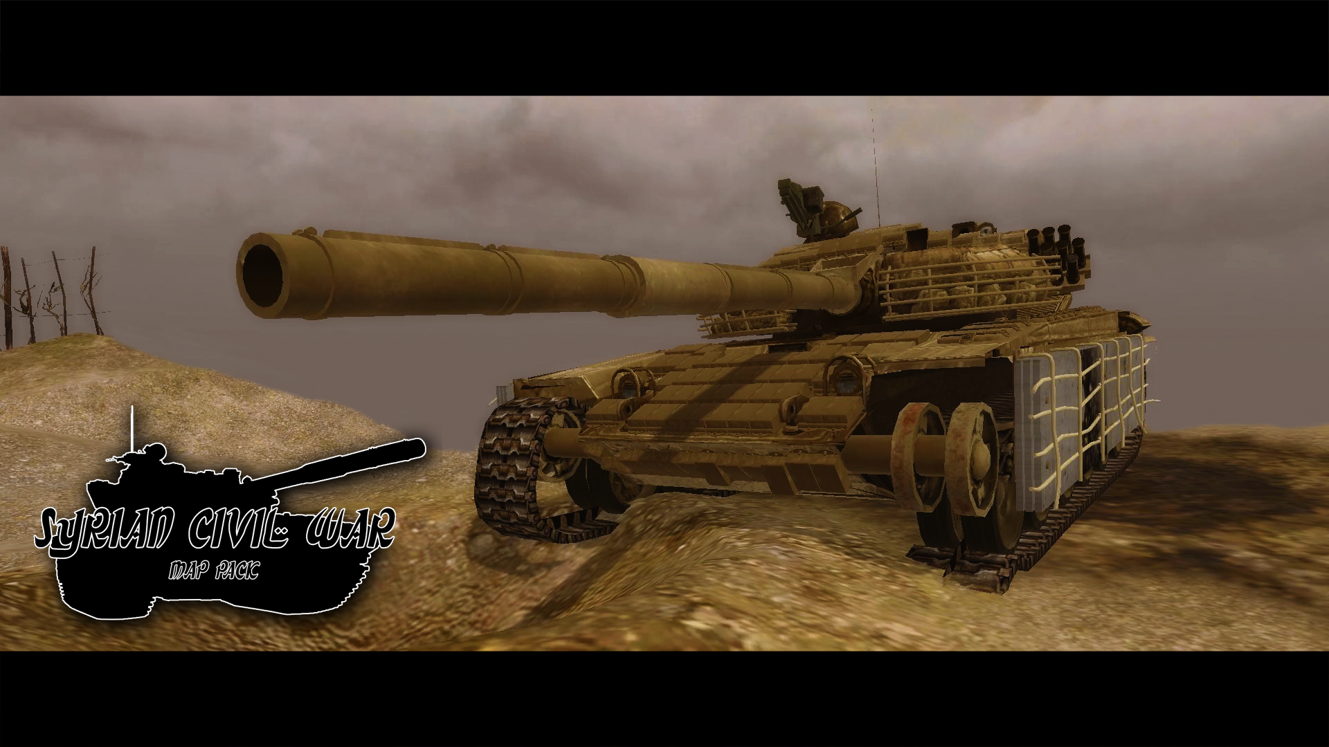 Destroyed Saa T72 The Outskirts Of Al Maliha Map Image Syrian Civil War Map Pack Mod For Men Of War Assault Squad Mod Db