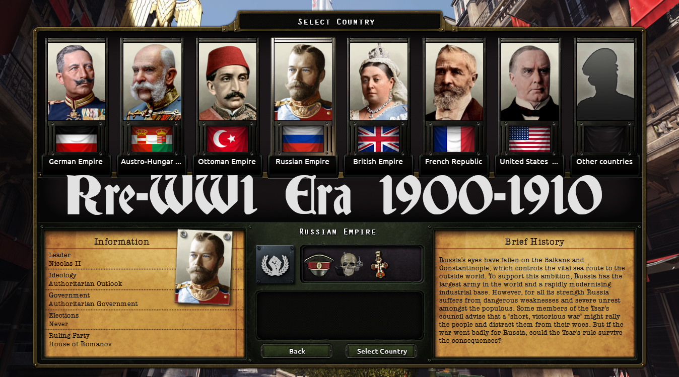 Rise of Nations: 1900-2060 mod for Hearts of Iron IV - ModDB