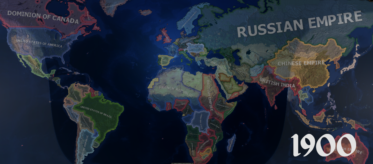 Rise of Nations: 1900-2060 mod for Hearts of Iron IV - ModDB