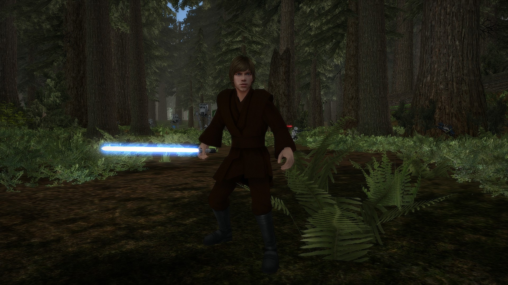 commander luke skywalker mods