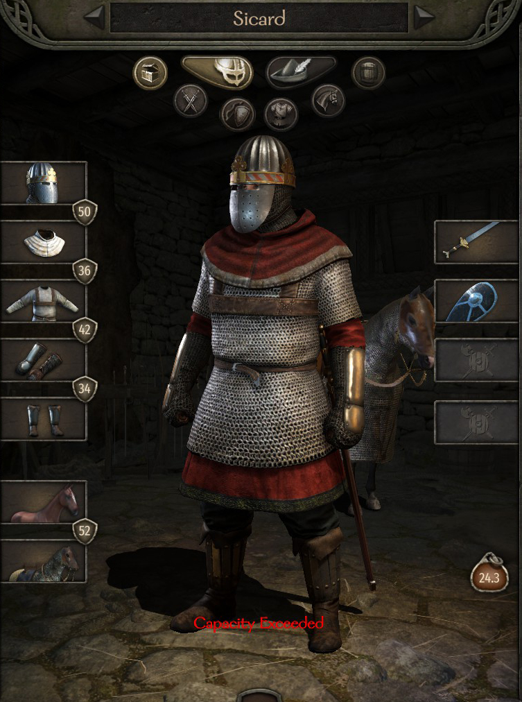 Image 5 - Fluted Helm With Faceplate mod for Mount & Blade II ...