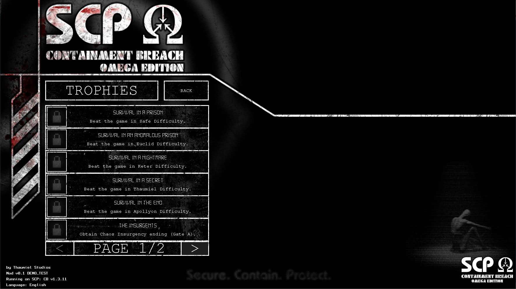 SCP - Containment Breach: CHEAT CODES! - COFFIN TO STRANGE