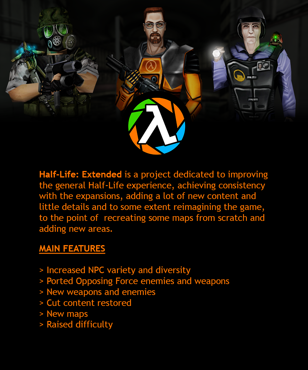 NEWS: New maps, enhanced maps, and updated weapons! - Half Life 2