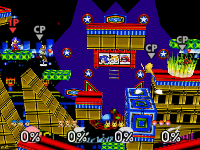 Super Smash Bros 64 Sonic 2 Stages Mod video - ModDB