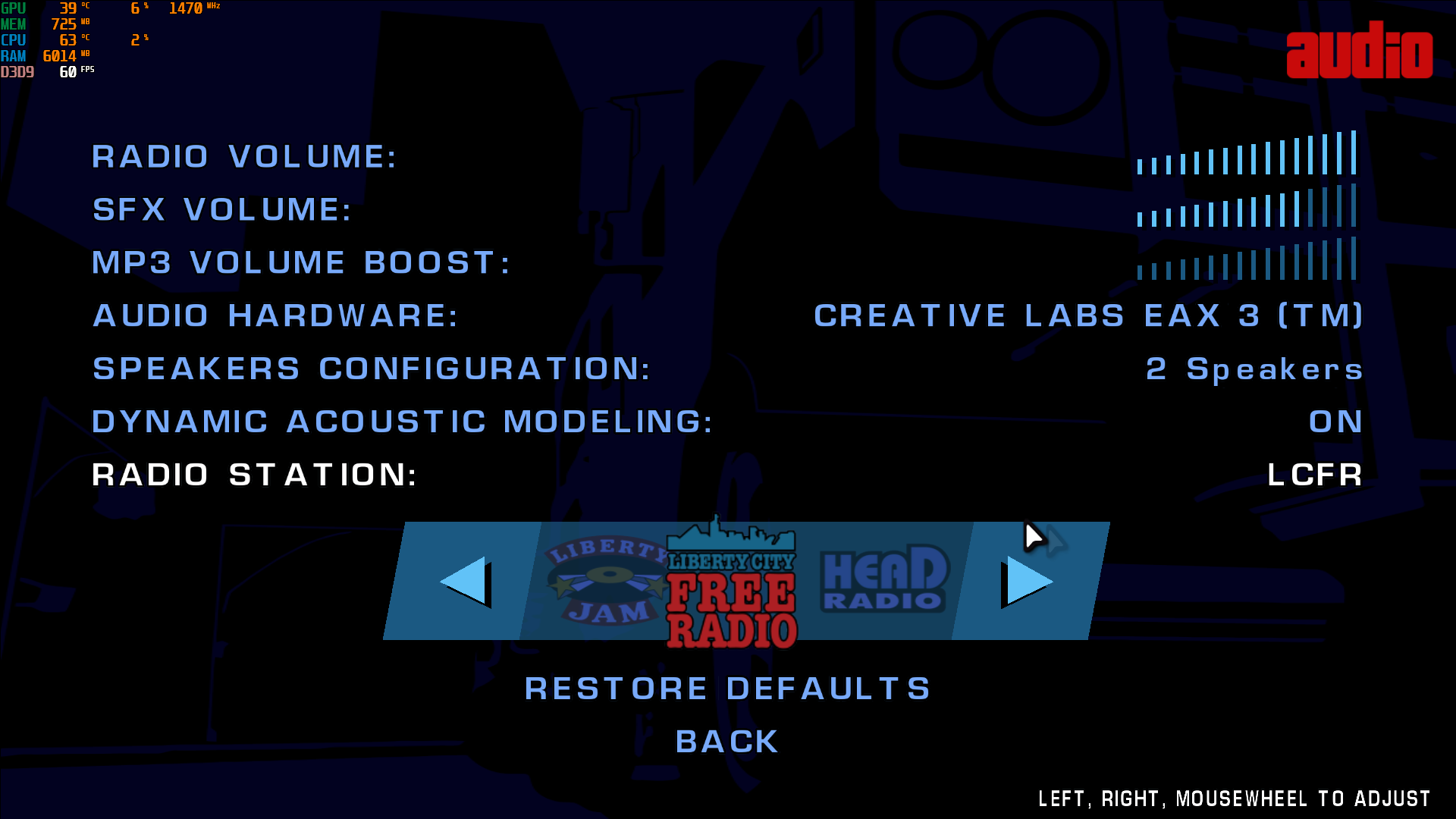 Image 3 - Higher Quality LCS radio stations for RE:LCS mod for Grand Theft  Auto: Vice City - Mod DB