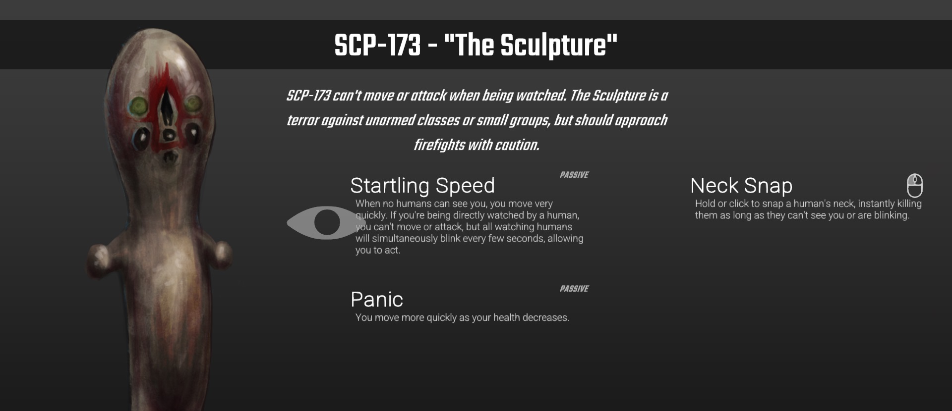 SCP Secret Laboratory New SCP 173 Walk Sound by sailvora - Tuna