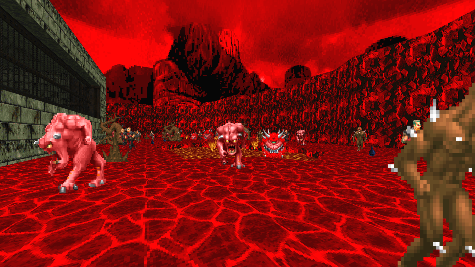 Hdoom. Doom screenshots. Doom Gate.