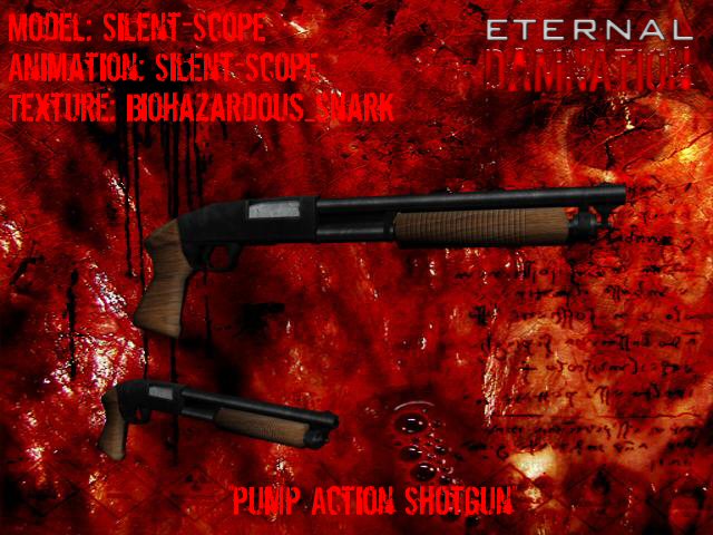 Shotgun image - Eternal Damnation mod for POSTAL 2 - ModDB