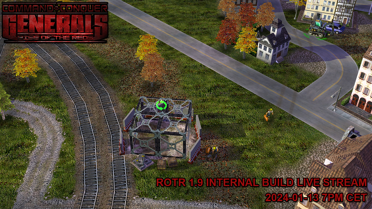 ROTR Stream announcement 2024-01-13 image - Rise of the Reds mod for C&C:  Generals Zero Hour - ModDB