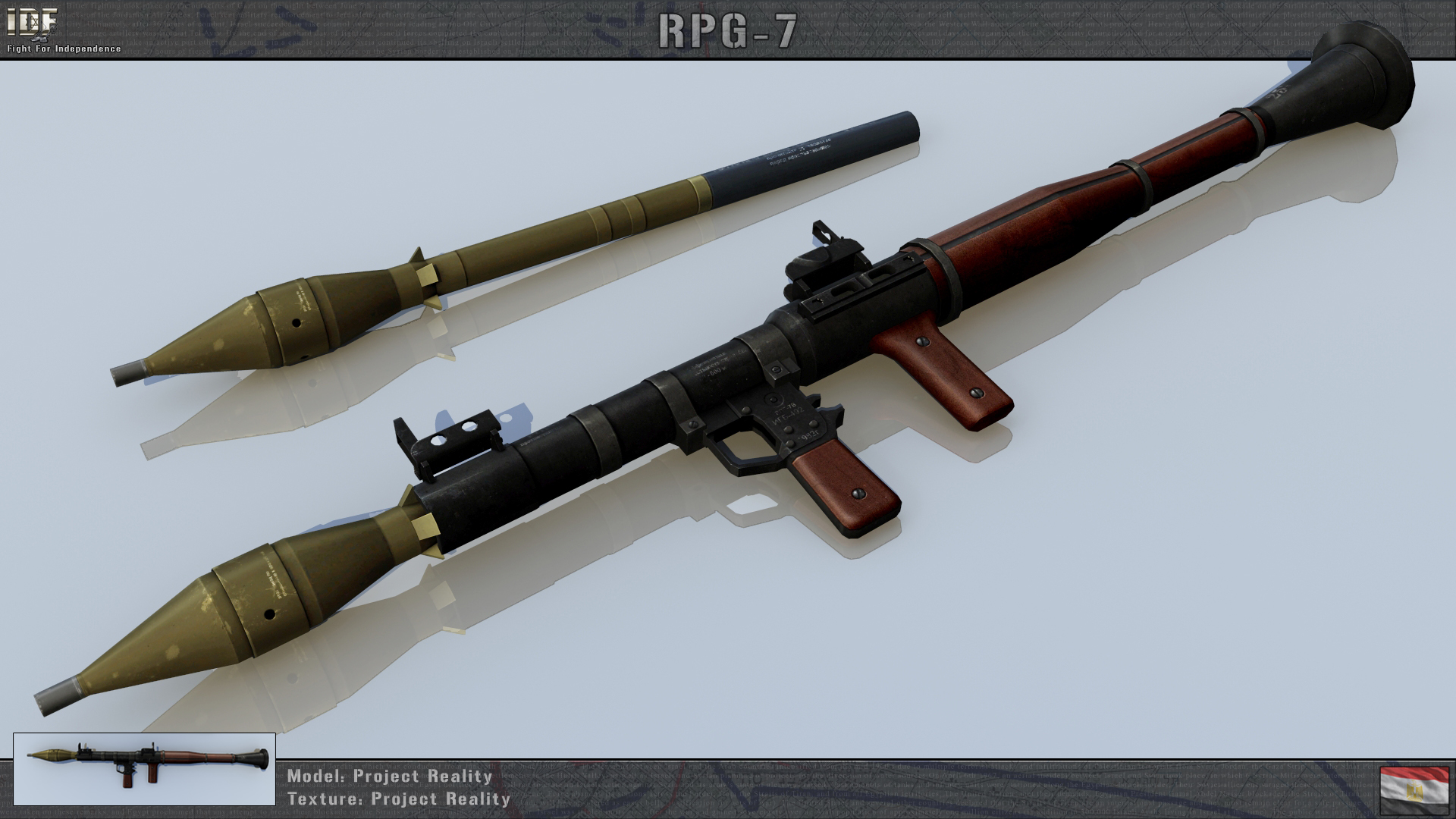 Rpg 7 Simple But Effective Image Idf Fight For Independence Mod For Battlefield 2 Mod Db