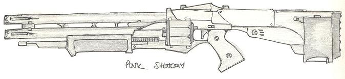 Punk Rotating Barrel Assault Shotgun image - Dulce Et Decorum mod for ...