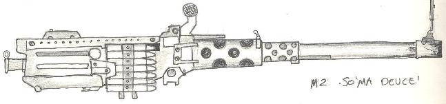 Punk M2 'Ma Deuce' Modified Heavy Machine Gun image - Dulce Et Decorum ...