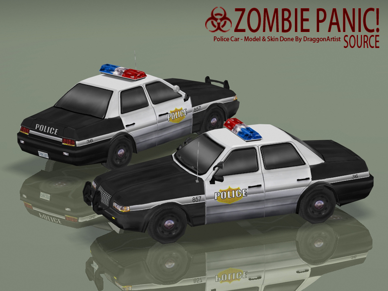 Police Car image - Zombie Panic! Source mod for Half-Life 2 - ModDB