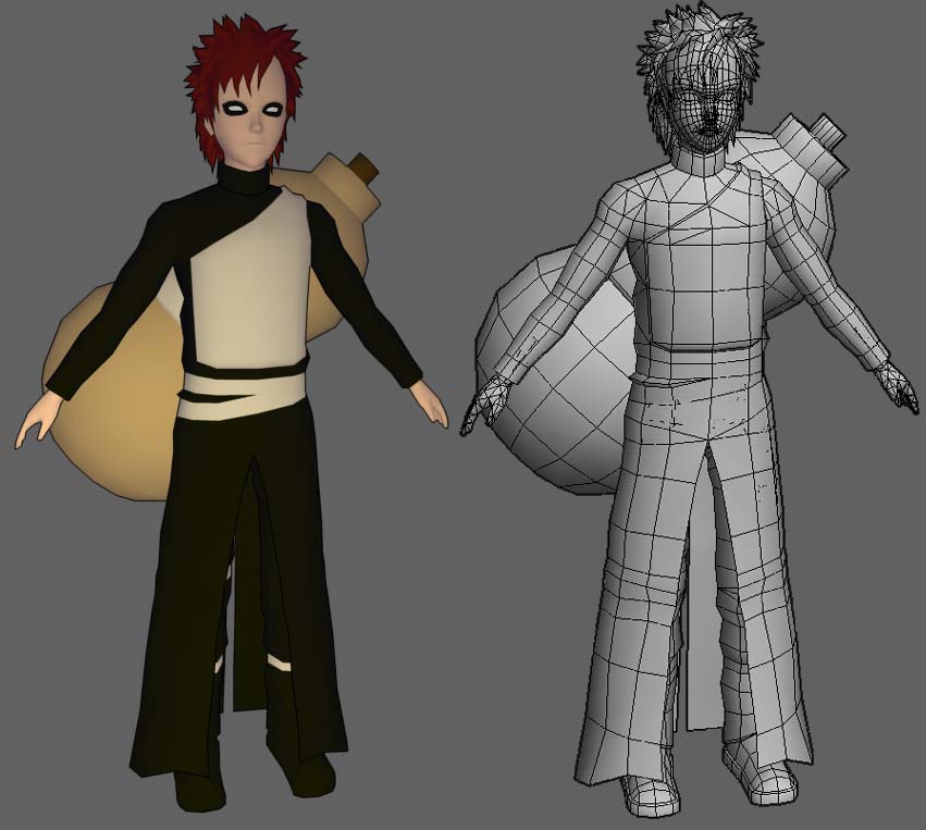 Gaara Unskinned image - Spirit of Konoha mod for Half-Life 2 - Mod DB