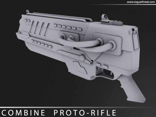 Proto Rifle 2 image - Rogue Threat mod for Half-Life 2 - ModDB