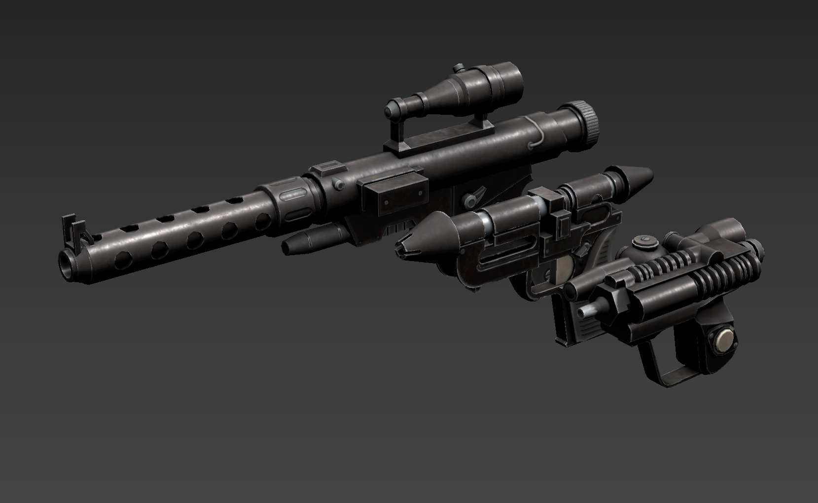 New Weapon Model WIPs image - Movie Battles II mod for Star Wars: Jedi ...