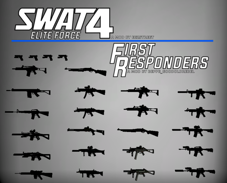 Weaponsshowcase Image - Sef First Responders Mod For Swat 4: The 