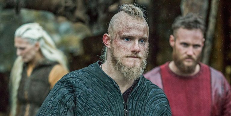 Ragnar Lothbrok and Björn Ironside, from Vikings