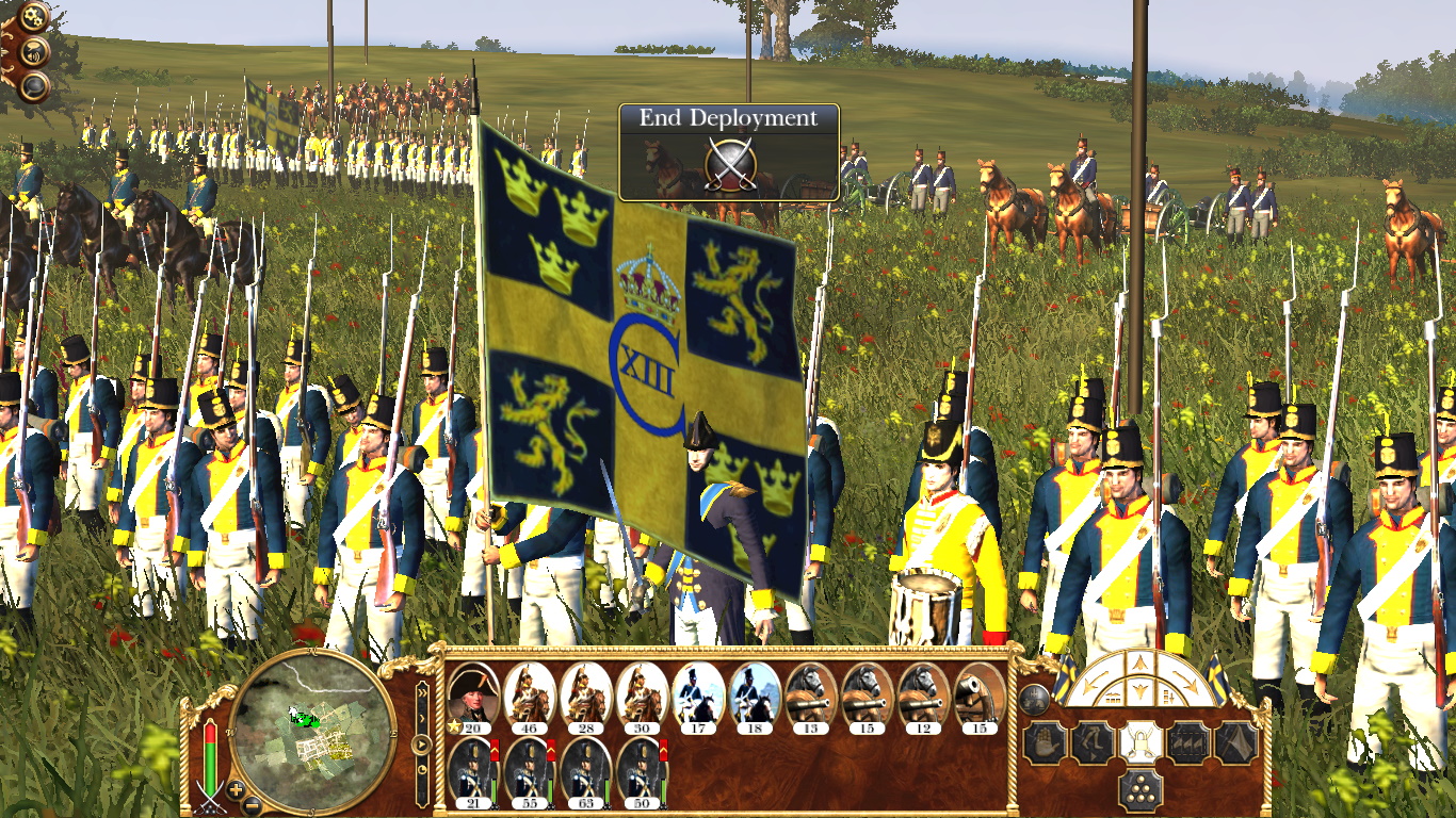 Swedish Battle Flag Img 1 Image WM56 ETW 1700S MOD For Empire Total   Swedish Battle Flag Img 1 