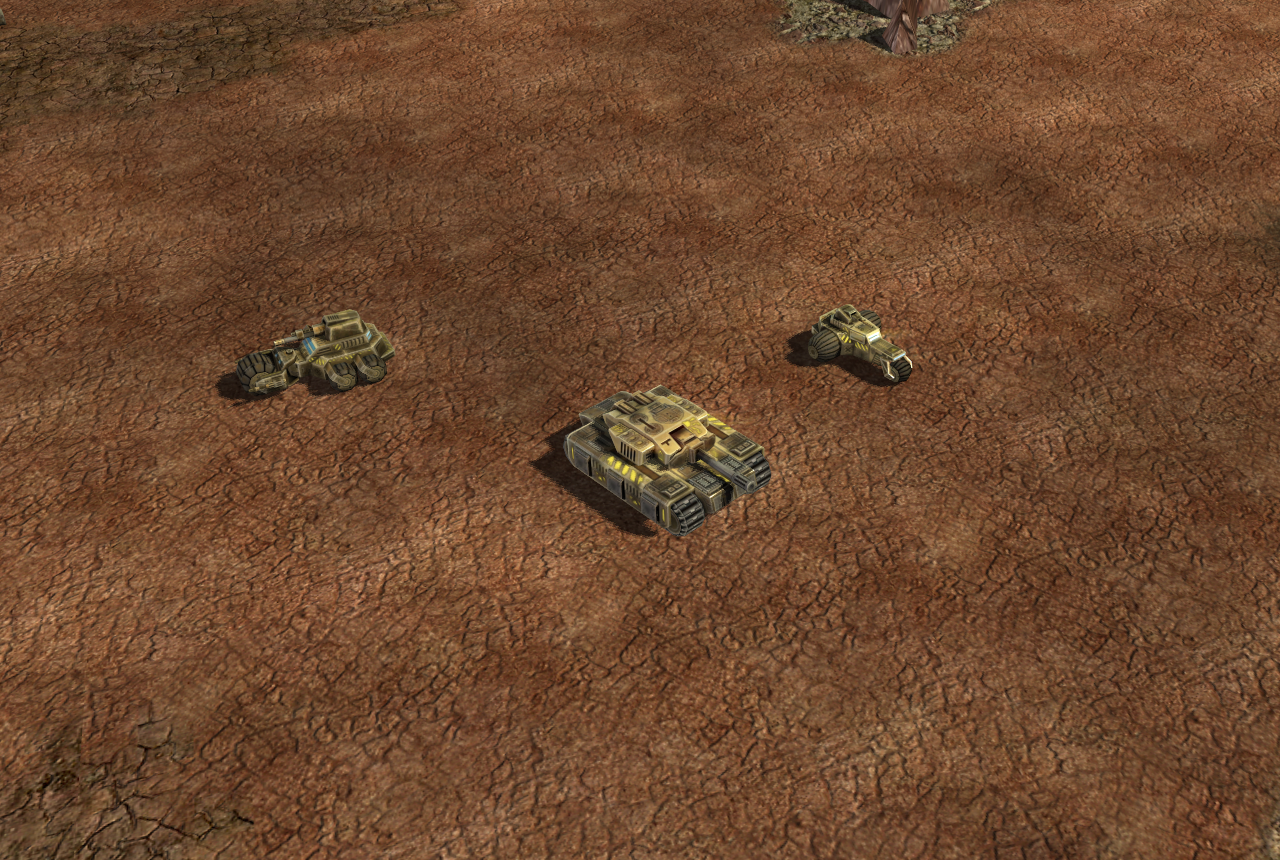 Atreides Combat Tank ingame image - Réinventer la Dune mod for C&C3:  Tiberium Wars - ModDB