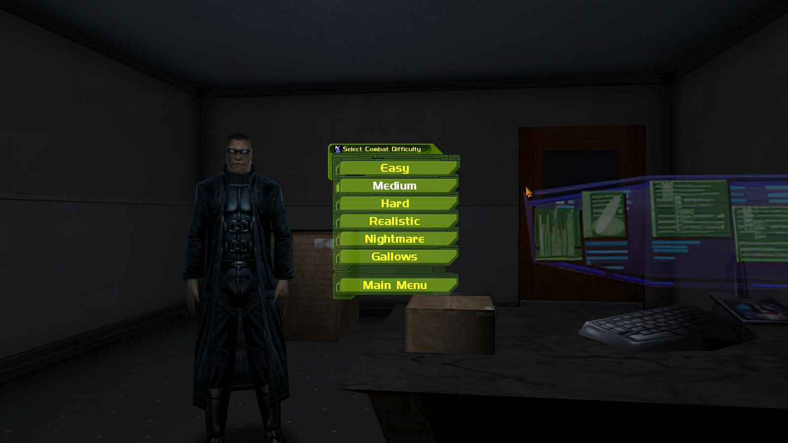 New Game Screenshot 1 Image Vanilla Madder Actual Phase 1 Mod For Deus Ex Mod Db