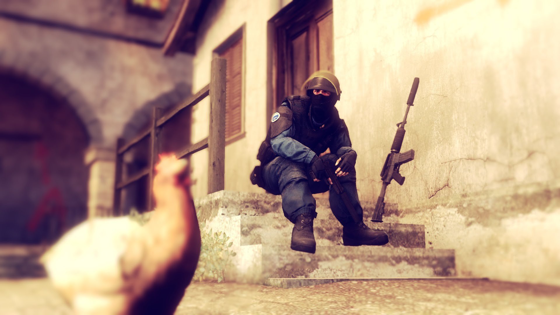 in counter strike : condition zero , deleted scenes an npc is