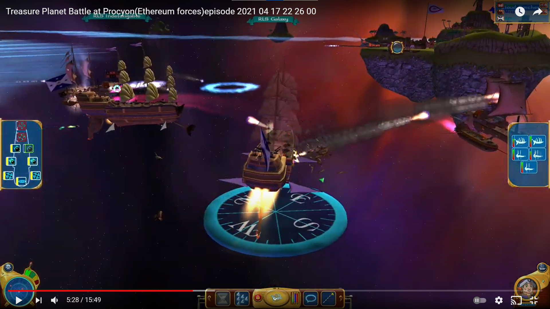 treasure planet battle at procyon update