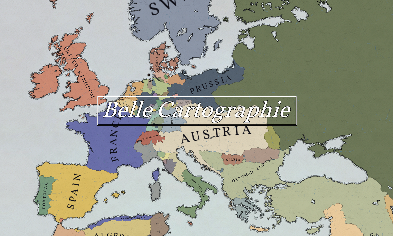 dynasty Subjective Deplete Belle Cartographie mod for Victoria 2: Heart of Darkness - Mod DB