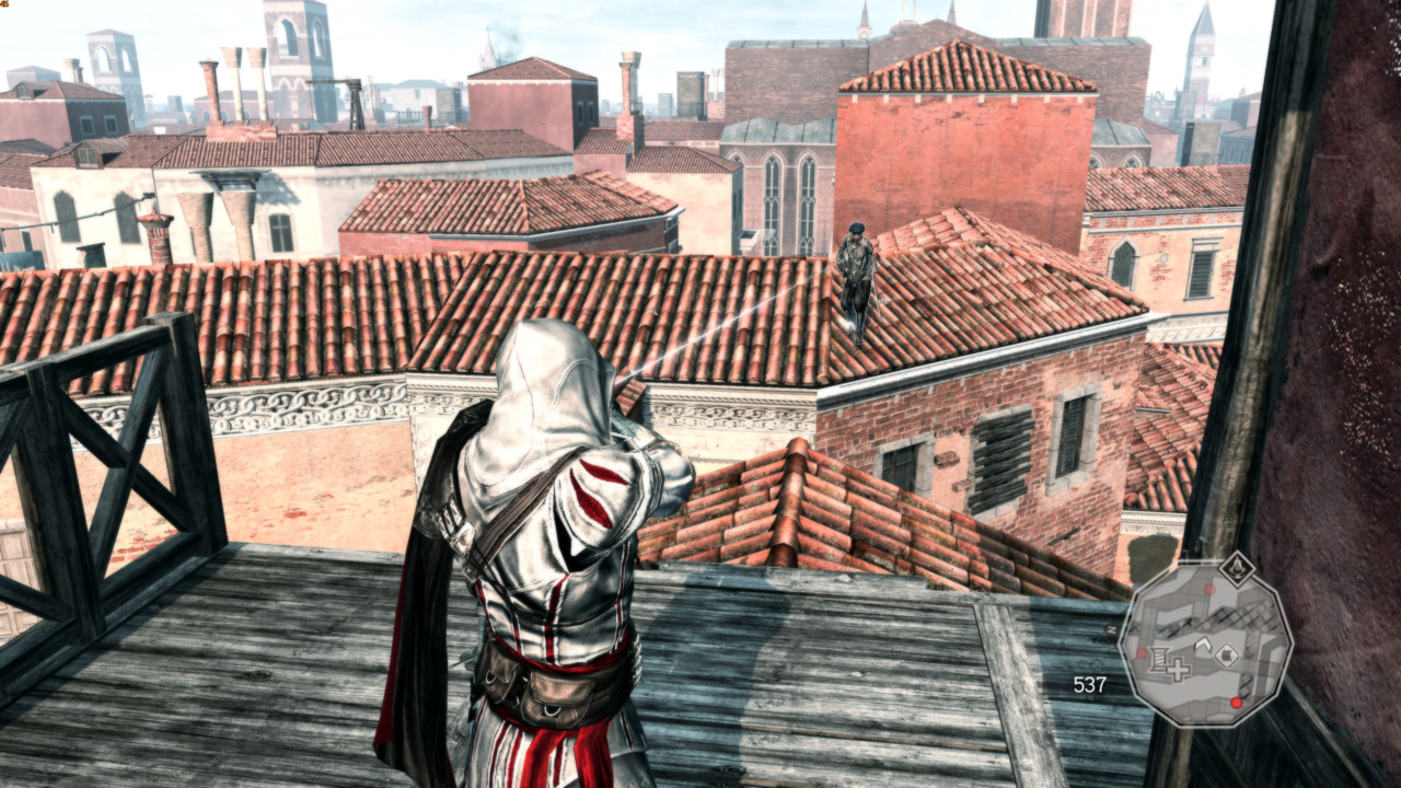Ezio in Altair armor comparison image - Assassin's Creed 2 Overhaul mod for Assassin's  Creed II - ModDB