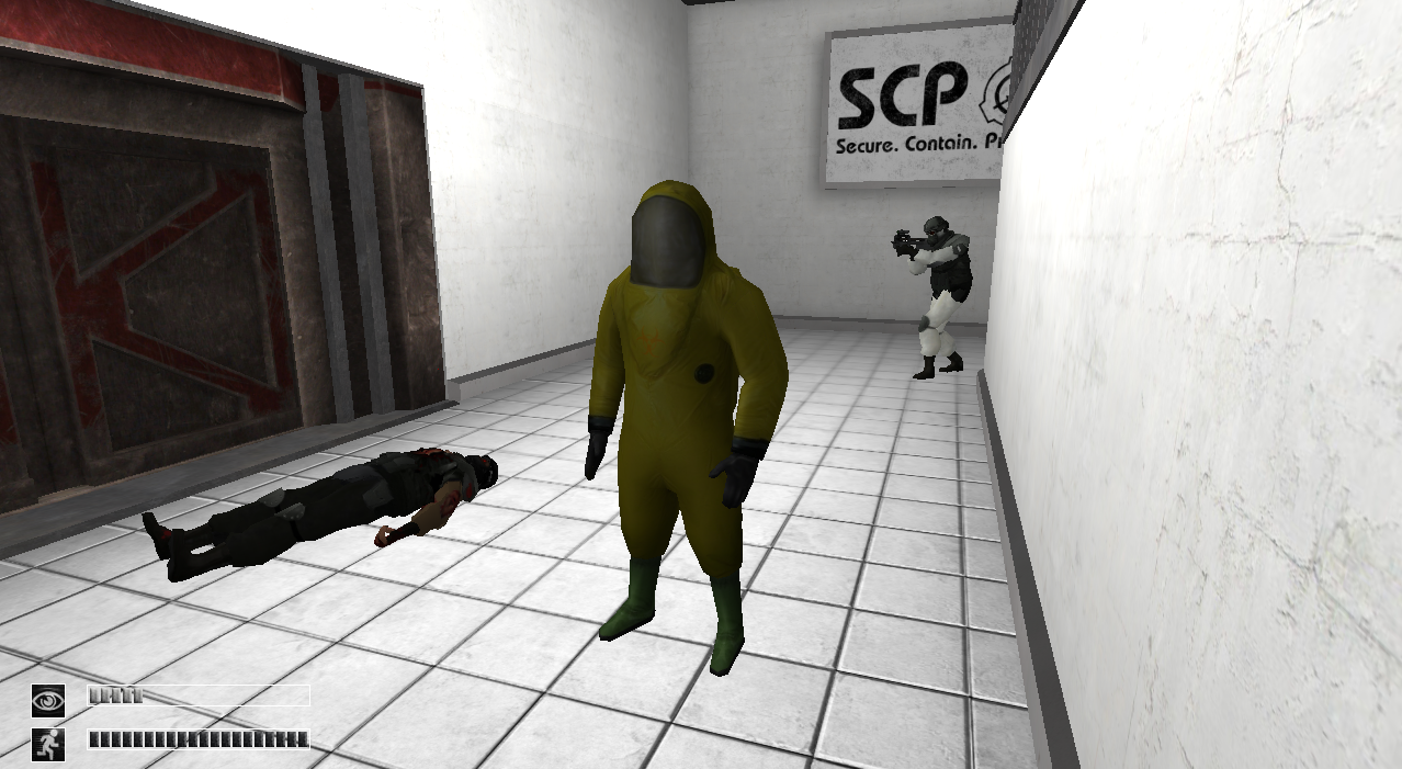 Dead SCP Containment Breach Guard