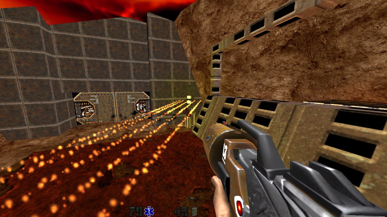 Turrets coming from the air image - Quake 4 in Quake 2 mod for Quake 2 ...