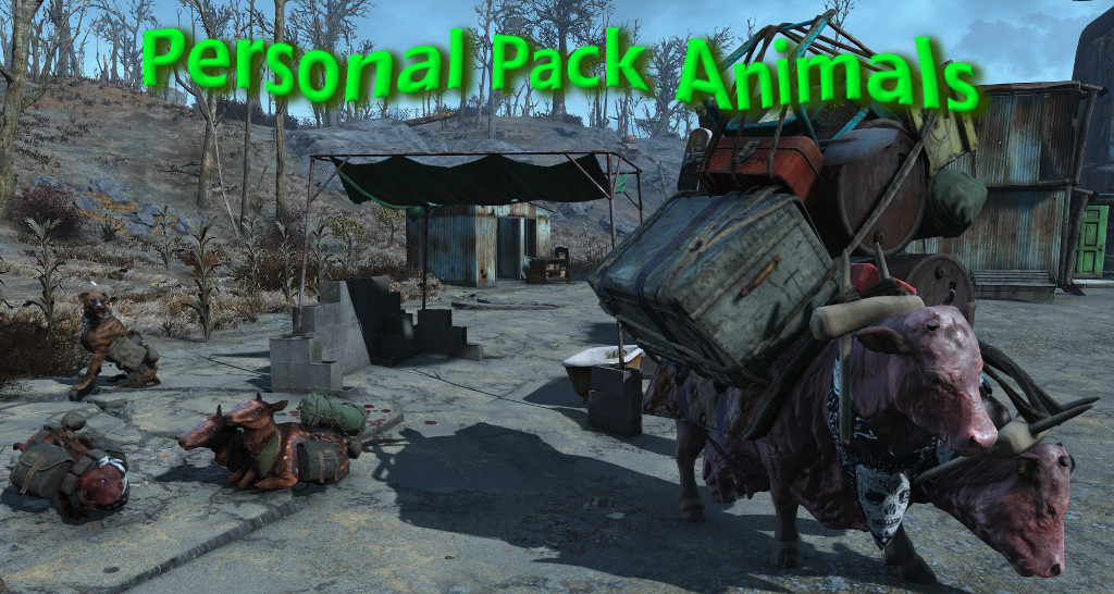 Personal Pack Animals mod for Fallout 4 - Mod DB