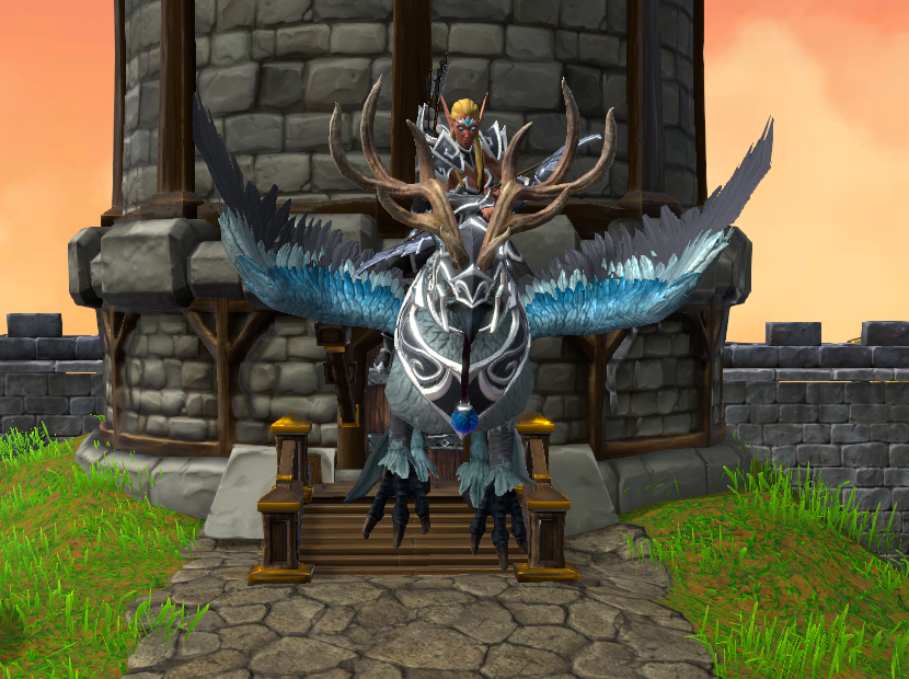 Theramore Hippogryph Rider image Age of Warcraft mod for Warcraft III