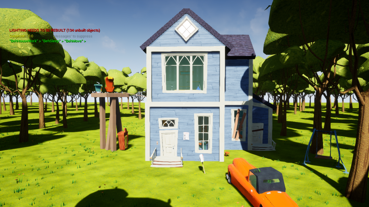 Image 2 - Wood_House mod for Hello Neighbor - ModDB