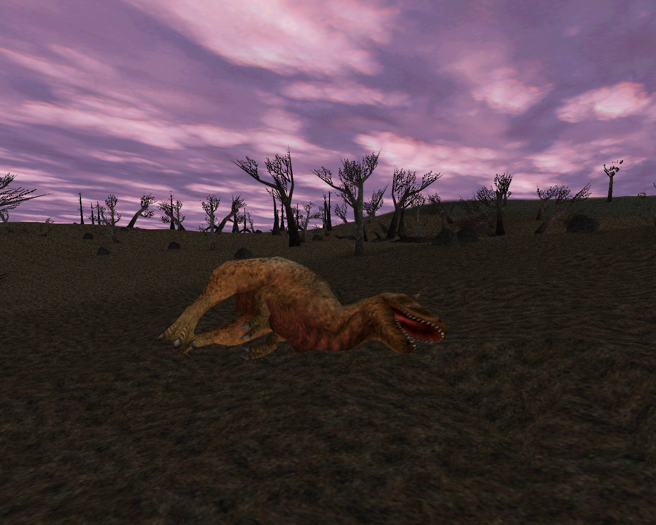 Alioramus In A Map Image Carnivores Triplex Mod For Carnivores 2 Moddb