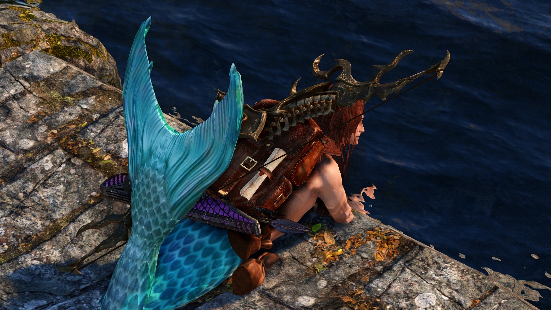 WIP new siren tail image - Song of the Sea mod for Elder Scrolls V: Skyrim  - ModDB