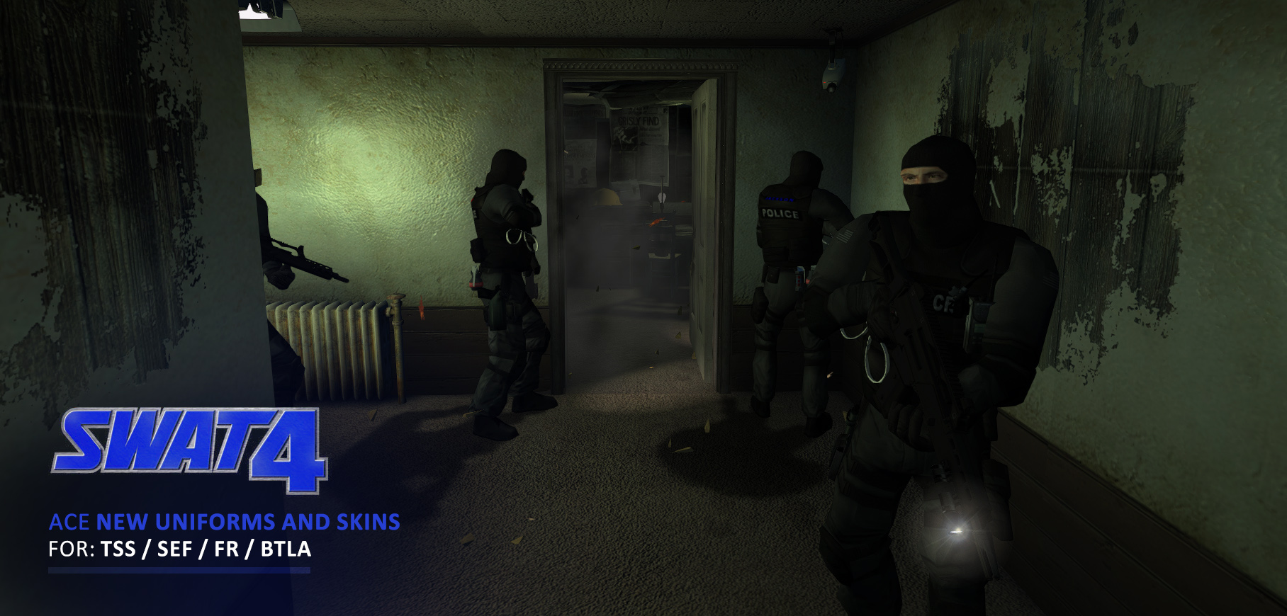 ACE New Uniforms and Skins mod for SWAT 4: The Stetchkov Syndicate - Mod DB