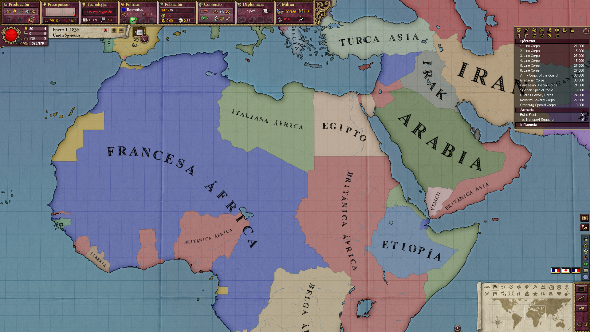 africa image - Mapa de la Segunda Guerra Mundial mod for Victoria 2: Heart  of Darkness - Mod DB
