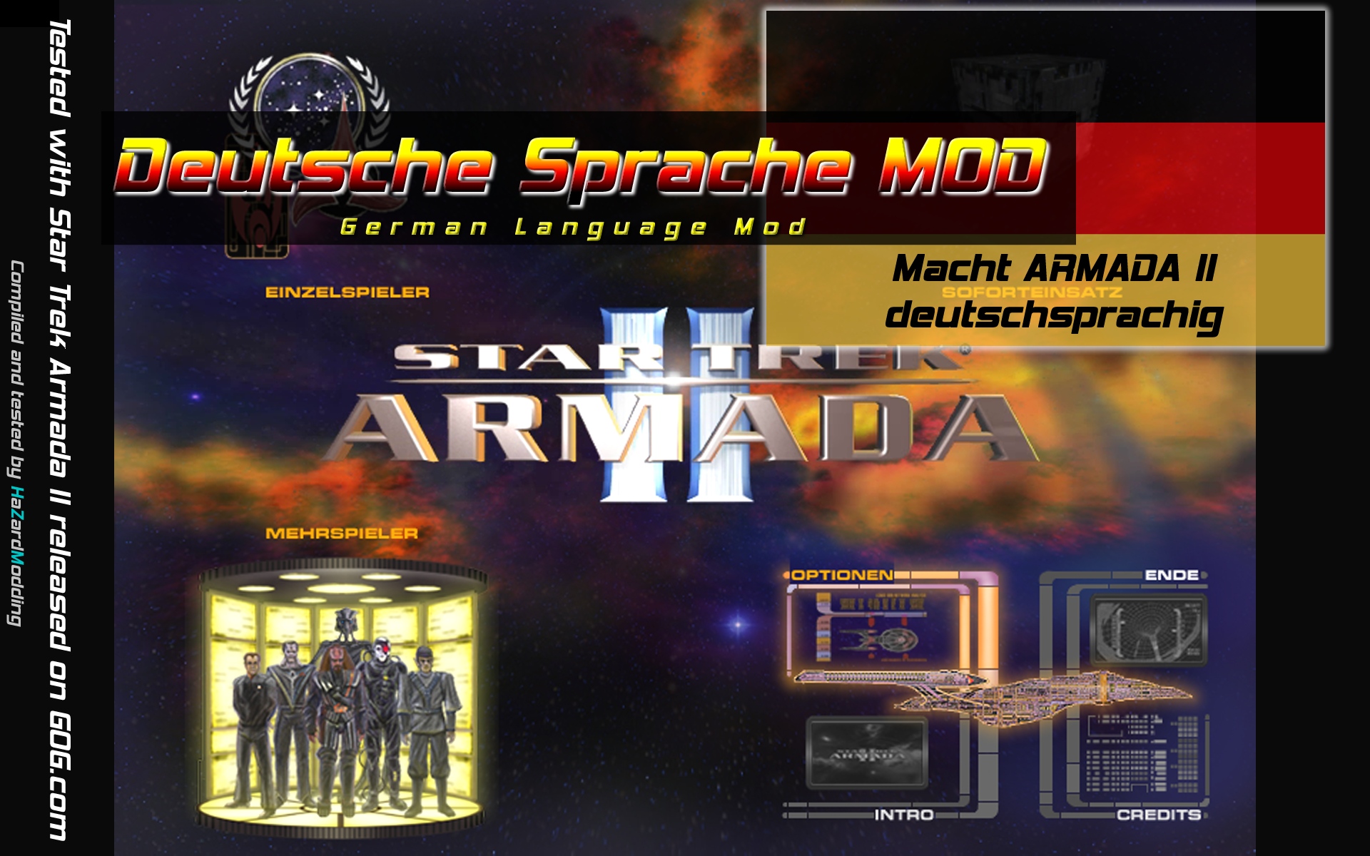 German Language Mod for STA2 for Star Trek Armada II ModDB