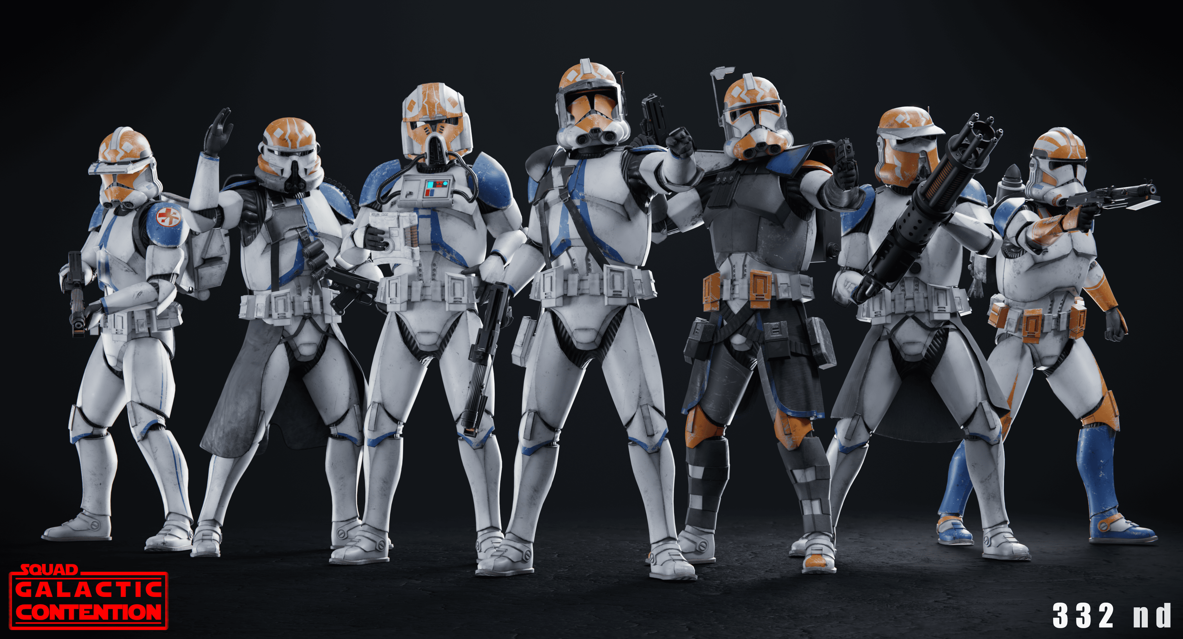 The 332nd Company (Phase 2) image - Galactic Contention mod for Squad ...